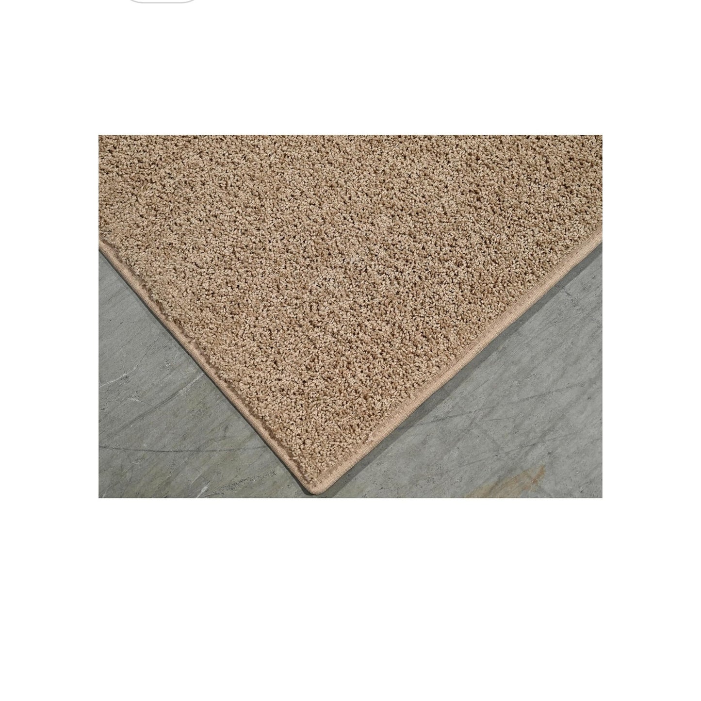 Brand: Garland Rug
Garland Rug Basic Plush 5' x 7' Beige/Tan Area Rug - Soft & Stylish