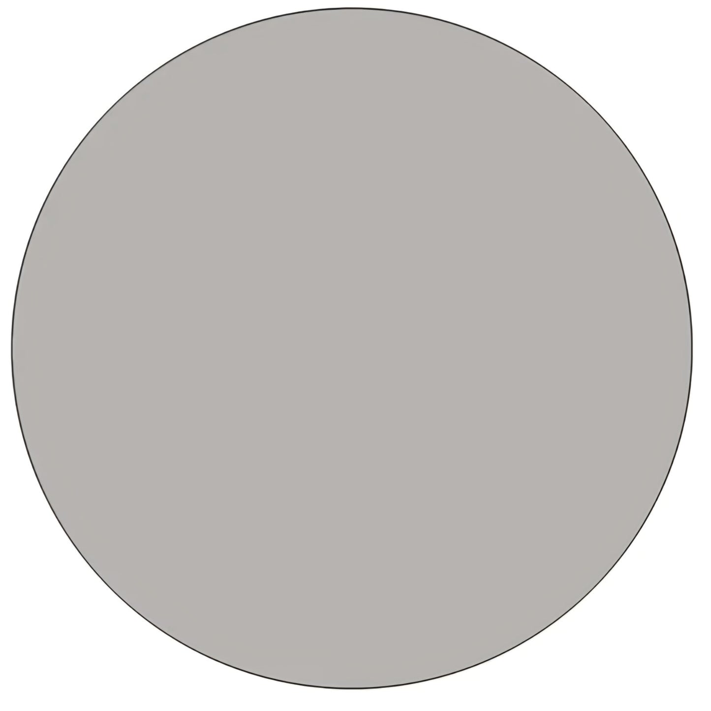 Wren 48'' Round Grey HP Laminate Activity Table
