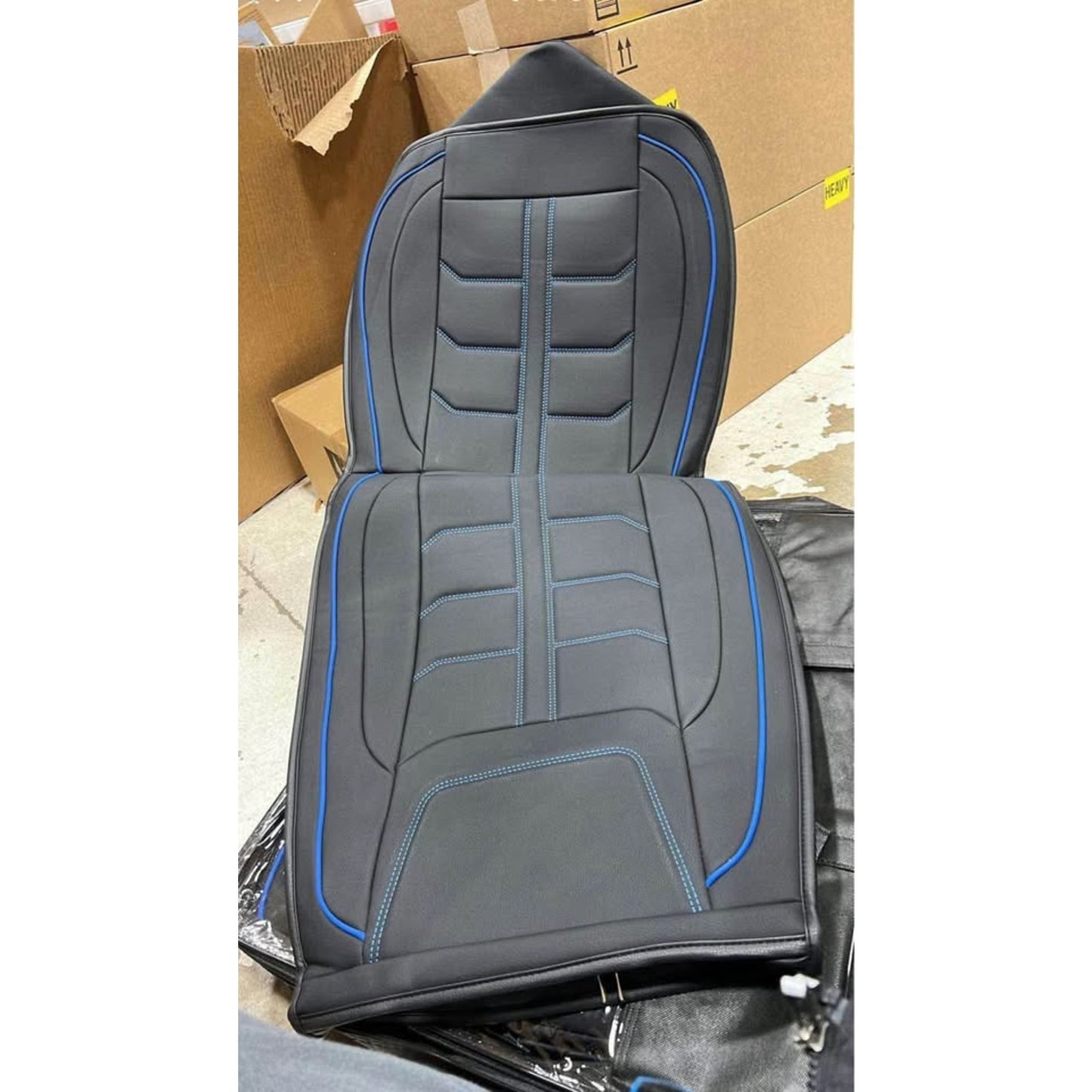 INCH EMPIRE Seat Cover 5 Seats Full Set Universal Fit for Most Sedan SUV Truck Pickup Airbag Compati