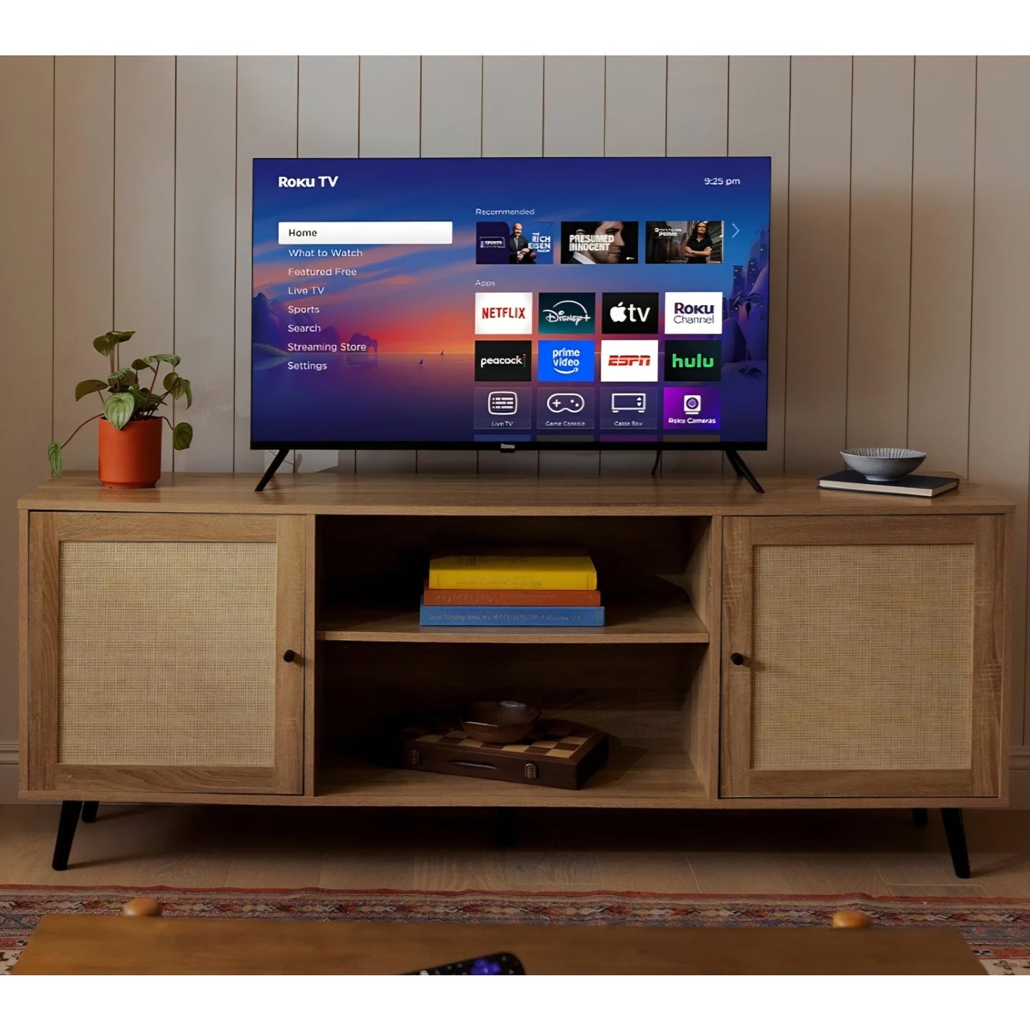 5 stars Roku Smart TV 2025 – 40-Inch Select Series, 1080p Full HD TV – RokuTV with Voice Remote