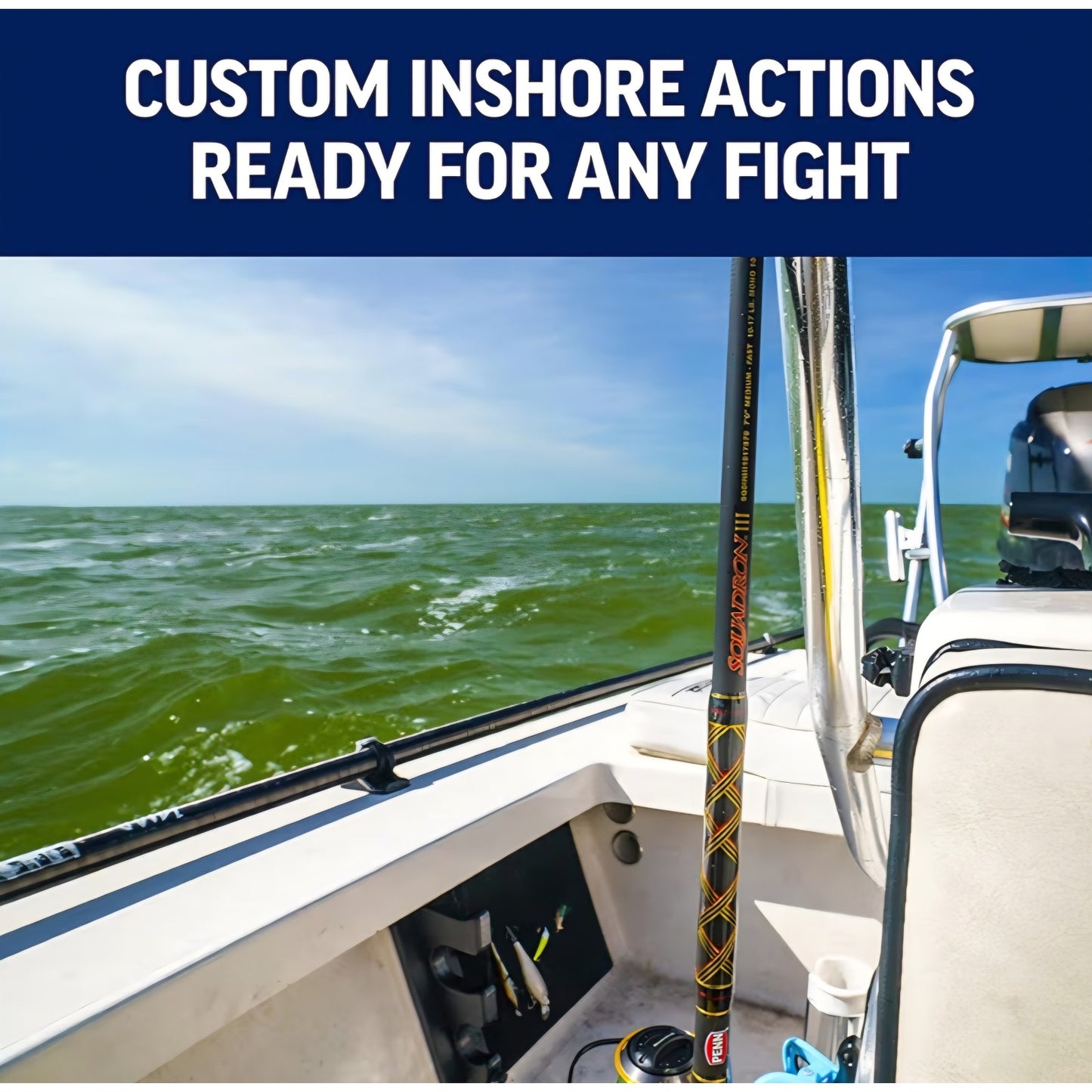 PENN Squadron III Inshore Spinning Fishing Rod