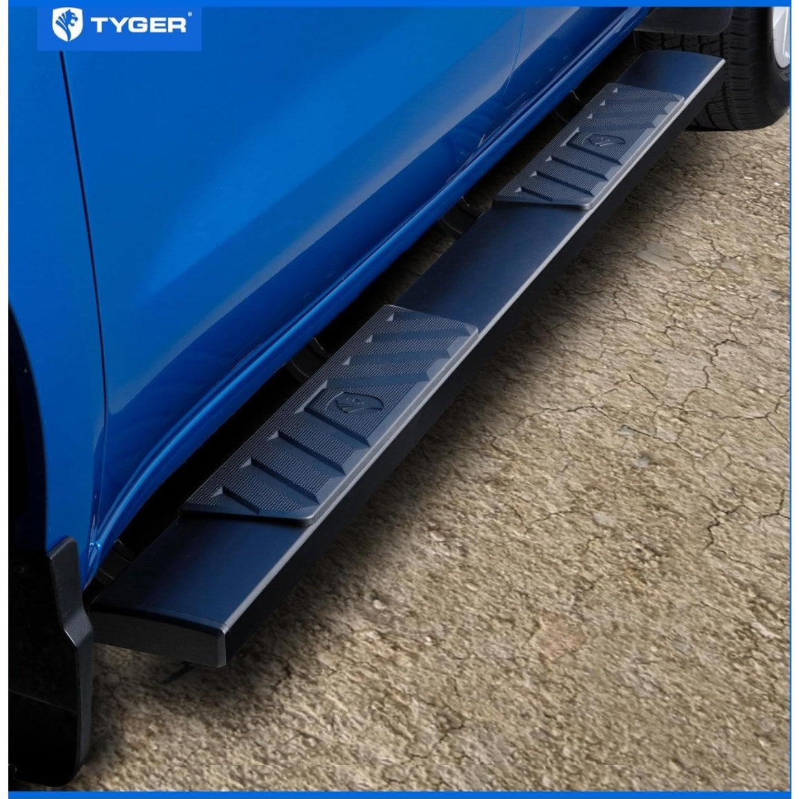 Tyger Auto 6" Riser Running Boards Compatible with 2009-2018 Dodge Ram 1500; 2010-2025 2500 3500;
