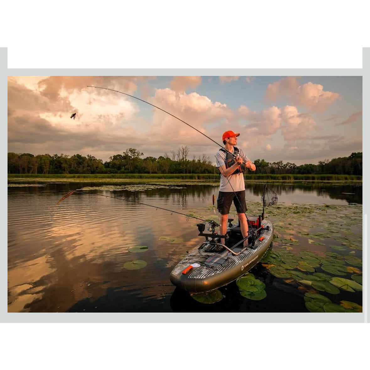 Wilderness Systems iATAK 110 - Sit on Top Fishing Kayak - Inflatable 11ft