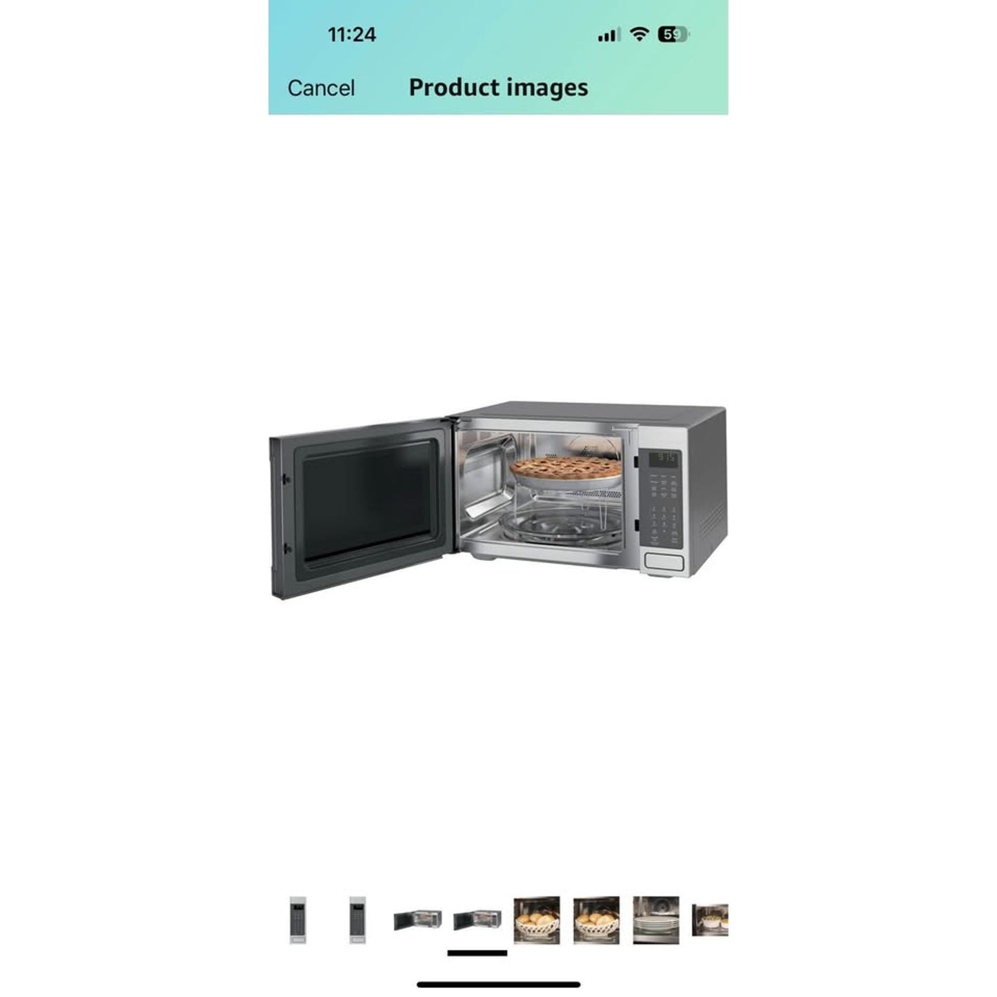 GE Profile PEB9159SJSS 22" Countertop Convection/Microwave Oven with 1.5 cu. ft. Capacity in Stainle