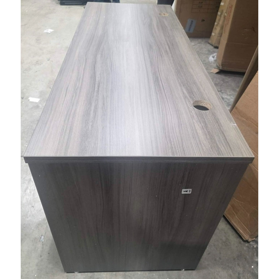 Bush Business Furniture Studio C 60W x 30D Office Desk in Platinum Gray