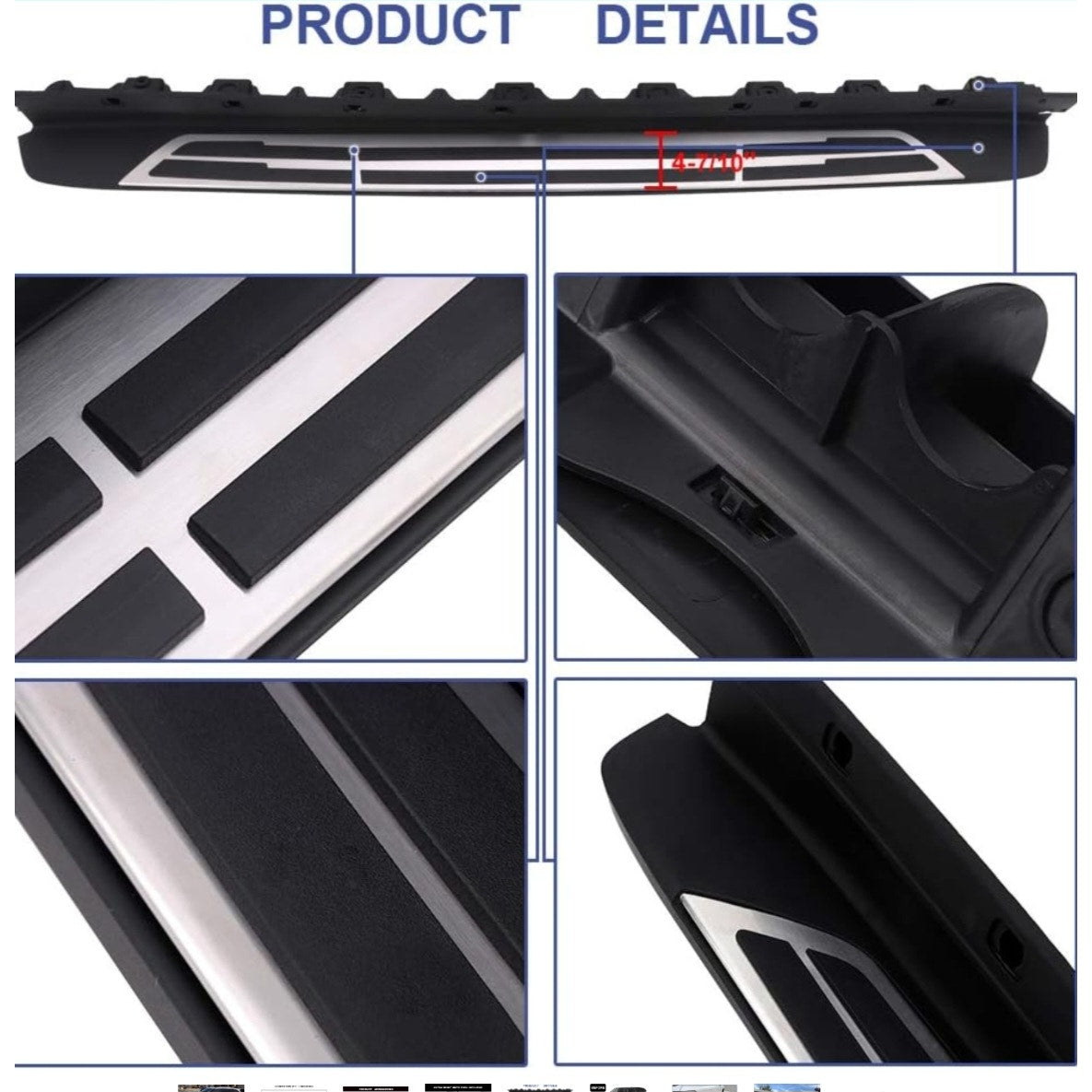 Snailfly Running Boards Fit for 2020-2025 Toyota Highlander L LE XLE XSE Limited Platinum Hybrid