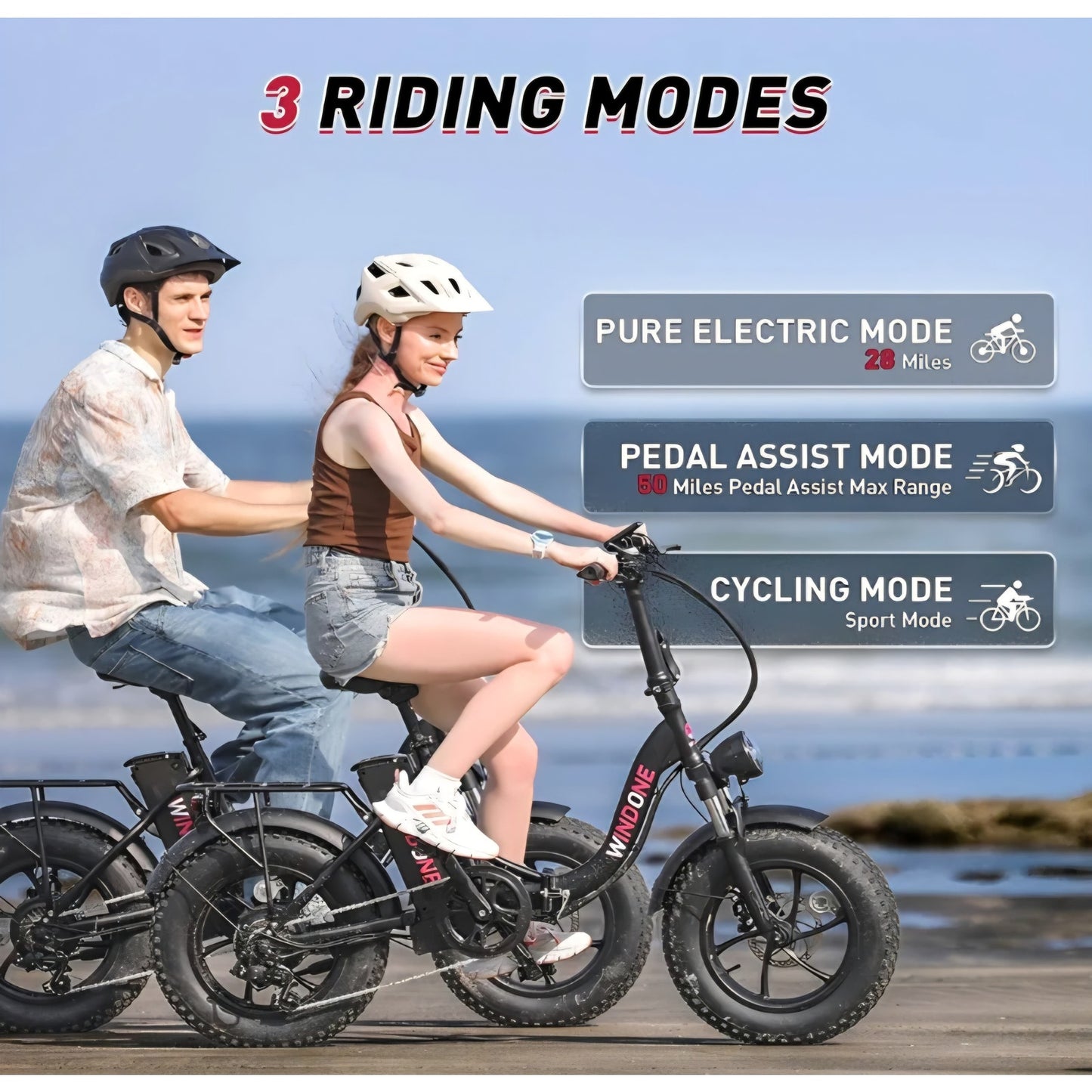 S14/S16 Electric Bike for Adults, Max 19/22 MPH Speed & 28/50 Miles Range (PAS),500W/750W Peak Moto