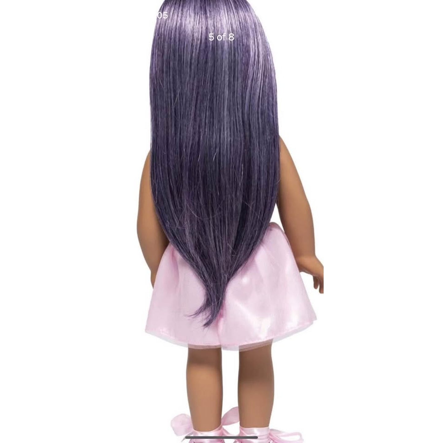 I’m a girly fashion doll Lola with purple interchangeable wig