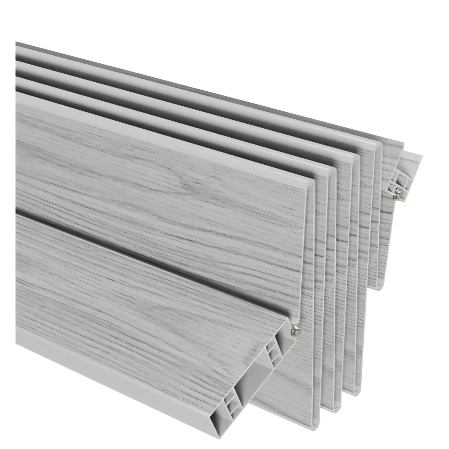 Studio Series 36" W PVC Foldable Accordion Doors, Grey