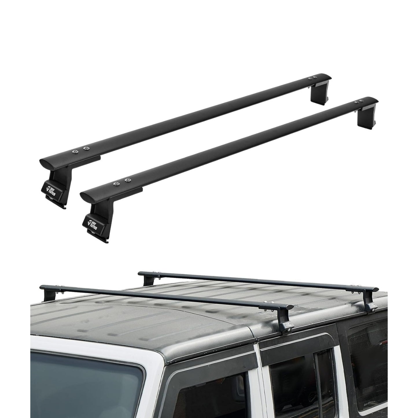 Roof Rack Cross Bars Compatible with 2007-2024 Wrangler JK JL & Gladiator JT (Only for Hard Top)