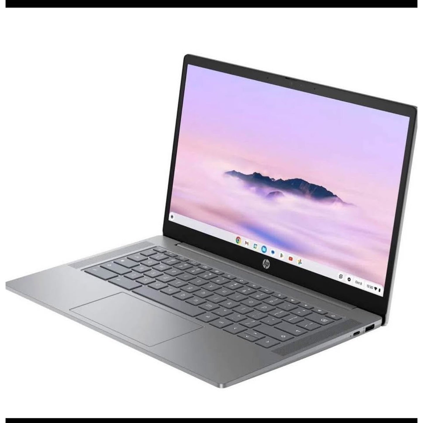 HP Chromebook Plus 14 Inch Touchscreen Laptop Full HD IPS Intel Core i3-N305 8GB LPDDR5 RAM 256GB UF