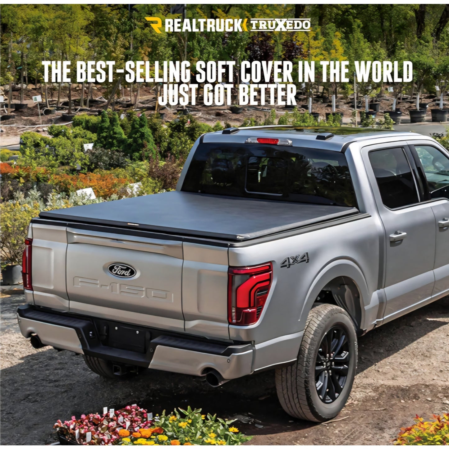 RealTruck TruXedo TruXport Soft Roll Up Truck Bed Tonneau Cover | 298101 | Fits 2009 - 2014 Ford