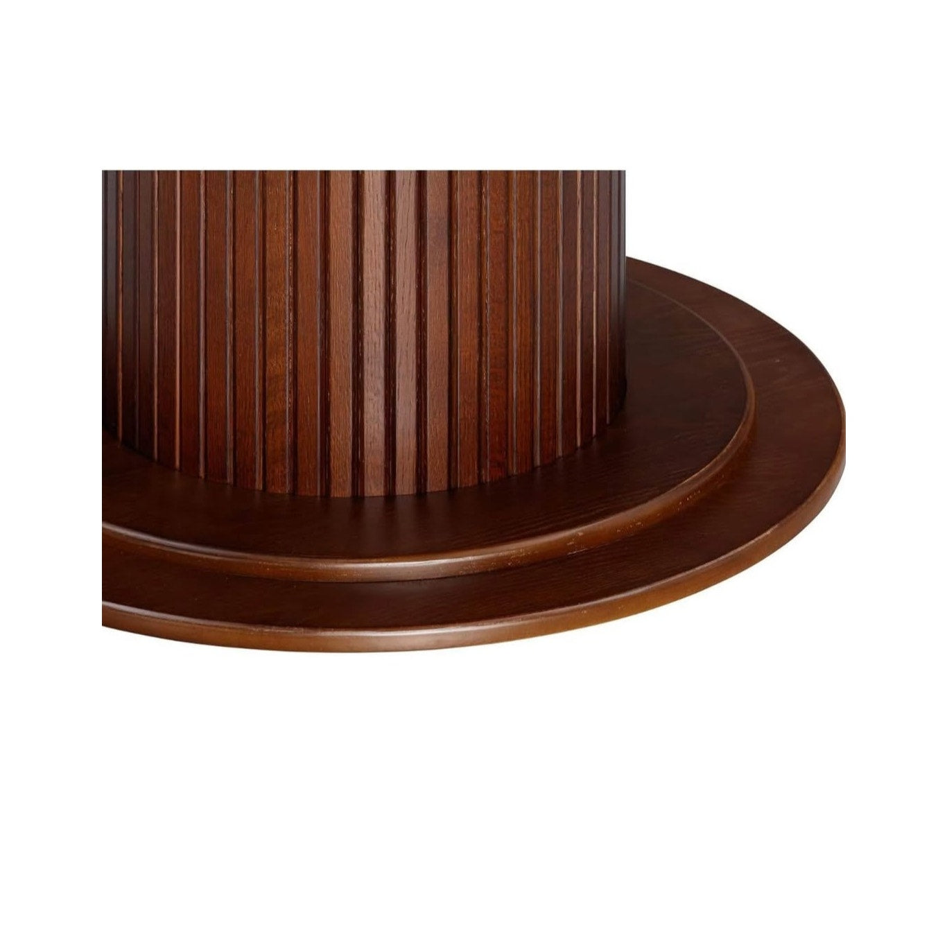 NTC Summit 47 Inch Modern Design, Round Dinner Table for Dining Room, Living Room Furniture, Effortless