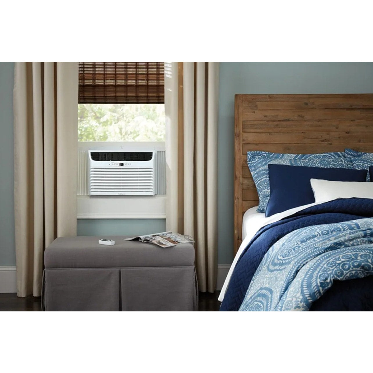 Frigidaire 23,000 BTU Window Air Conditioner with Supplemental Heat, Dehumidifier, and Remote,