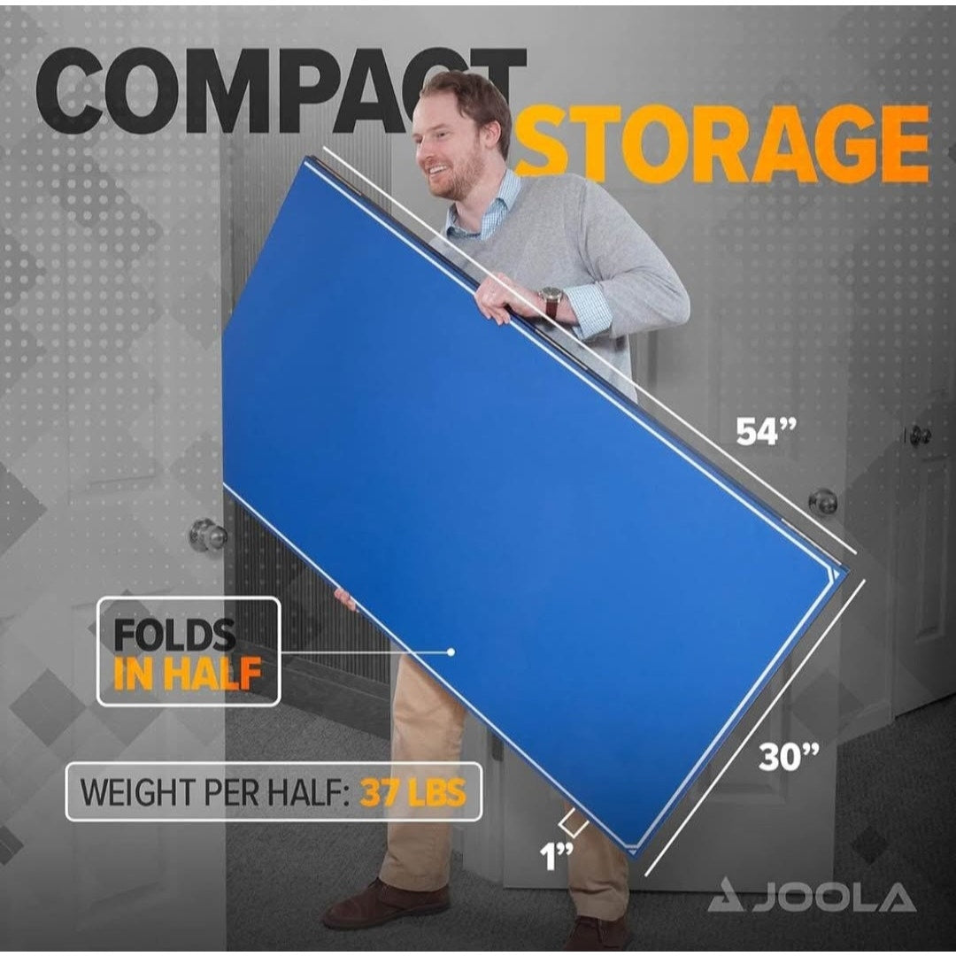 JOOLA Ping Pong Conversion Top with Net Set for Billiard and Pool