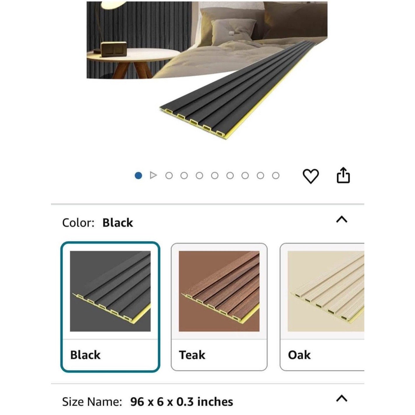 90 obo Art3d Slat Wall Panels, WPC Soundproof 3D Wall Paneling for Interior Wall Decor, TV Background