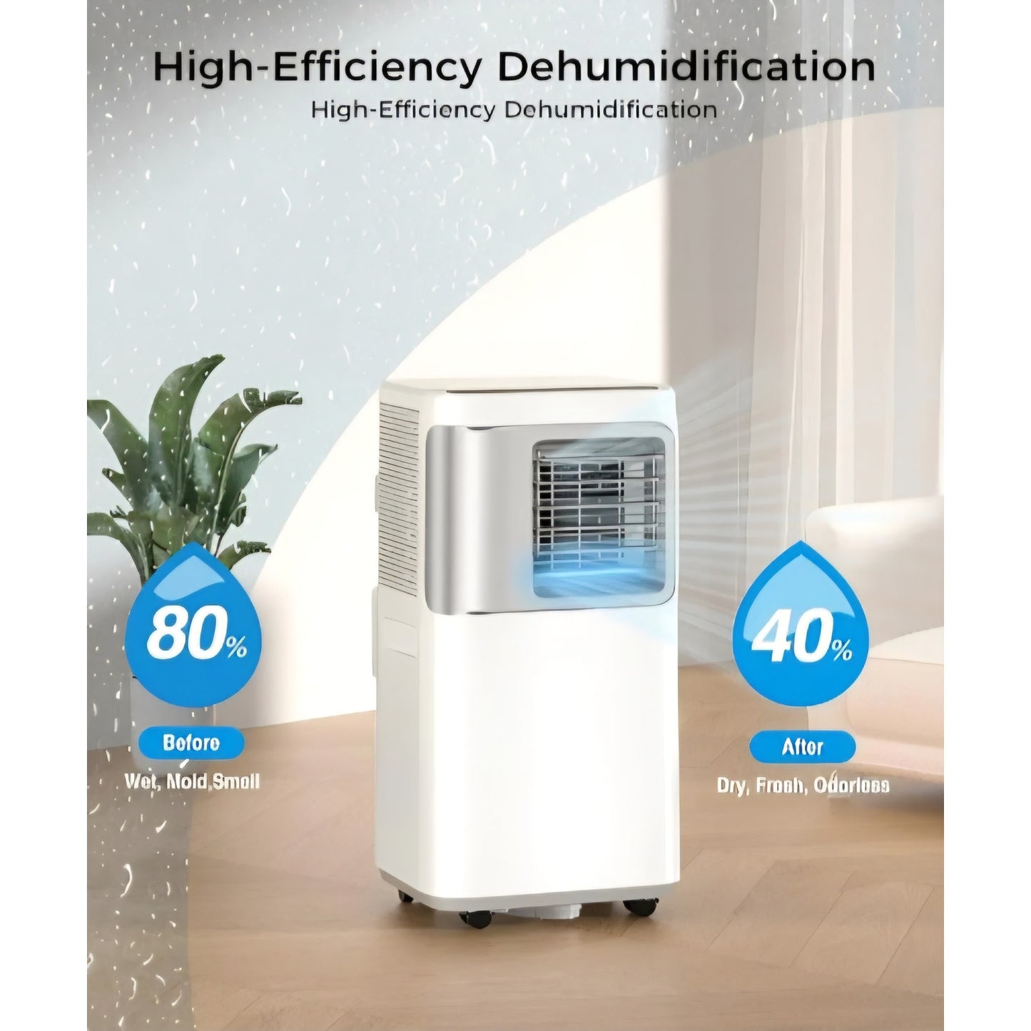 Portable Air Conditioners 16,000 Btu AC Unit 5 in 1 Wifi Smart Air Conditioner with APP
