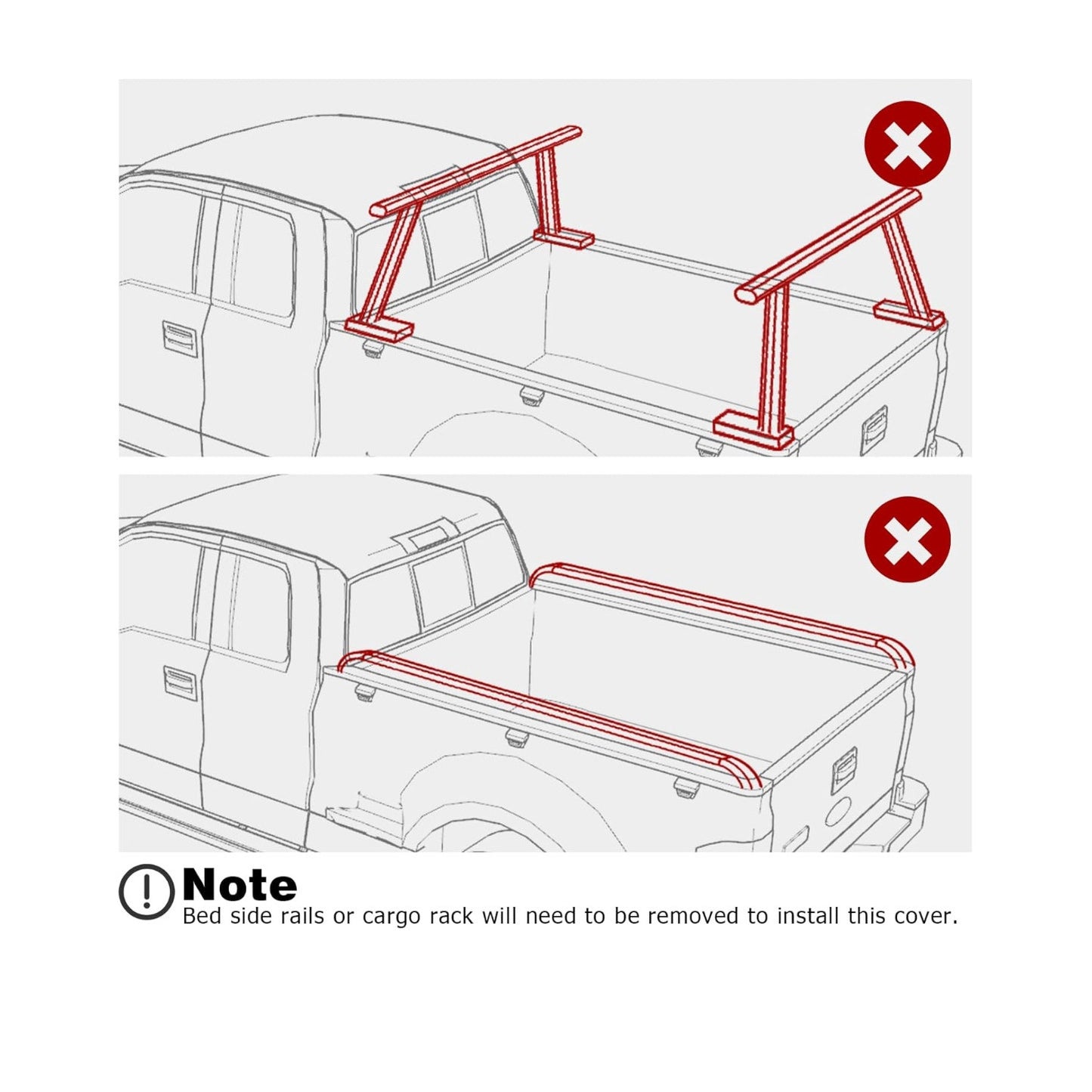Logan Tonneau Cover Soft Tri-Fold Truck Bed for 2016-2023 Toyota Tacoma,Bed Cover