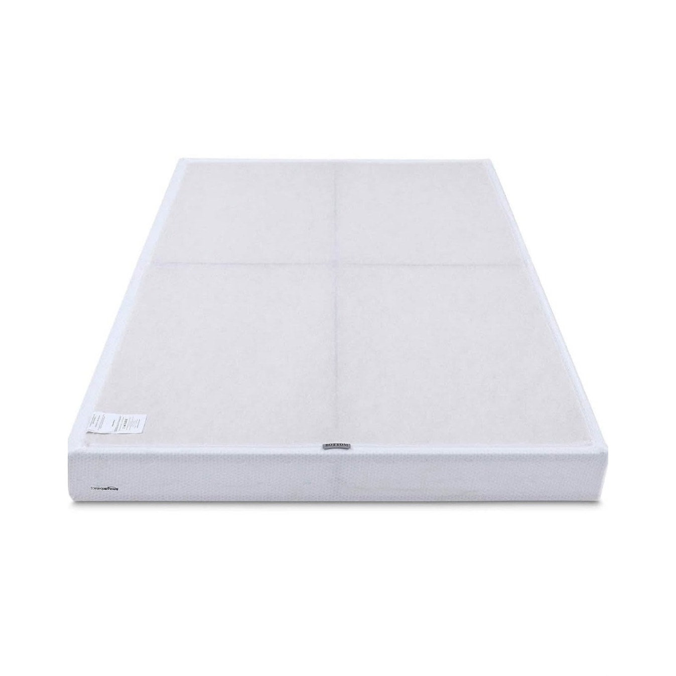 Amazon Basics Smart Box Spring Bed Base, 9-Inch Height Mattress Foundation, Tool-Free Easy