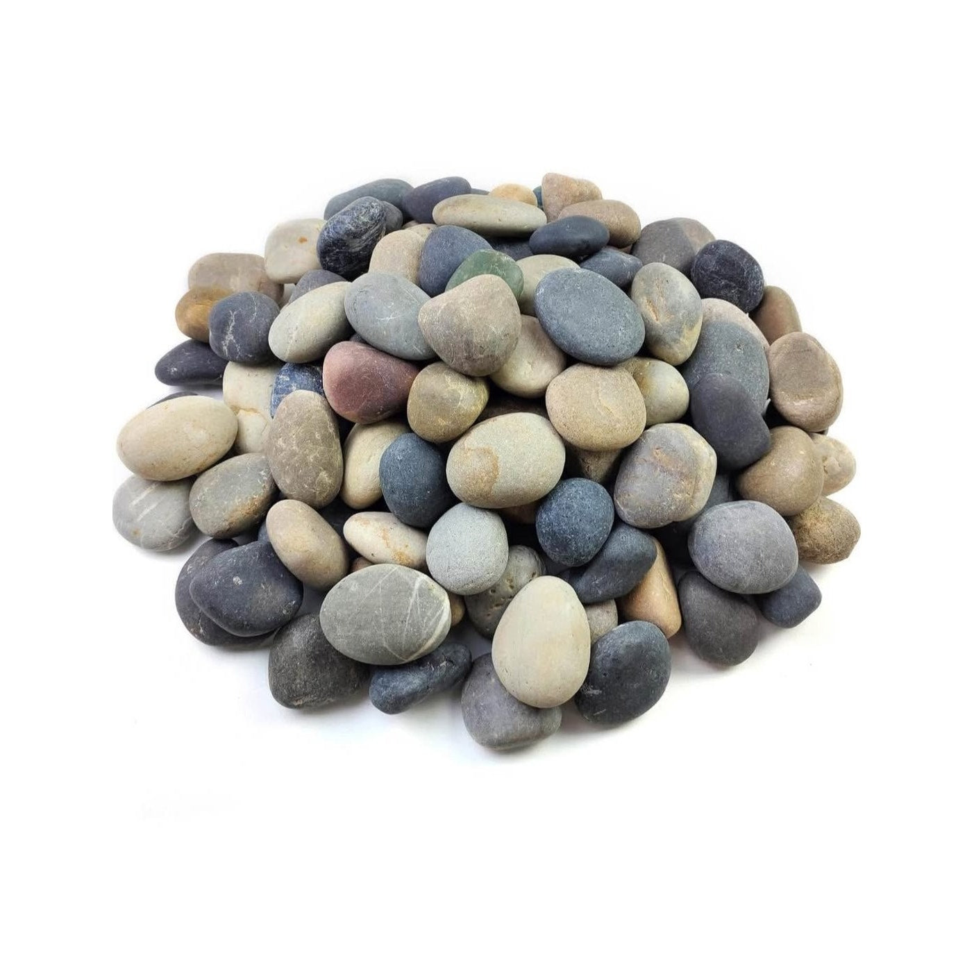 Garden Rocks Pebbles, 2-3 Inch Decorative Large River Rocks for Landscaping, Painting, Aquarium,