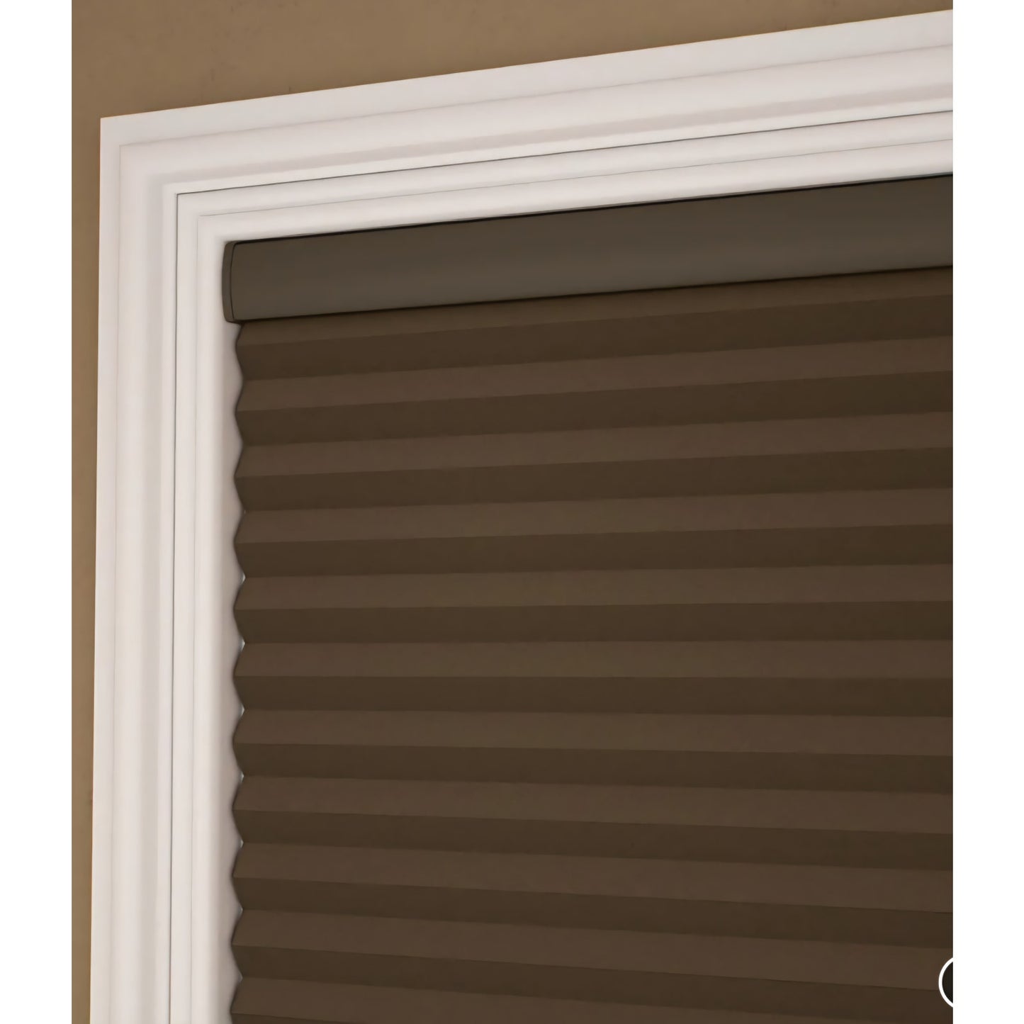 Cordless Honey comb Blackout Blinds Cellular Shades Brown Doble Cell, Single Cell 24¨w x 72 H