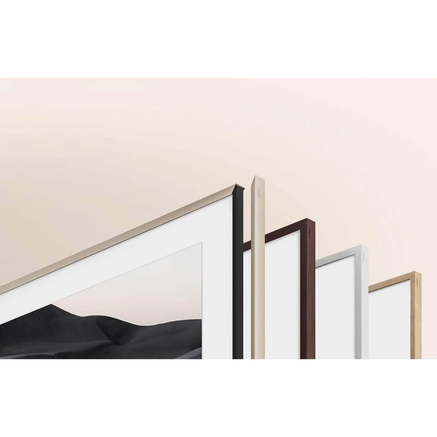 Samsung 75-inch The Frame Customizable Bezel - Modern White (VG-SCFA75WTBZA, 2021 Model)