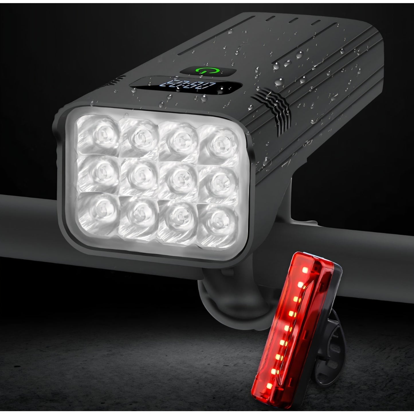 Bike Lights,Bike Light for Night Riding,10000Lumen LED Bike Headlight,Rechargeable Bike Headlight