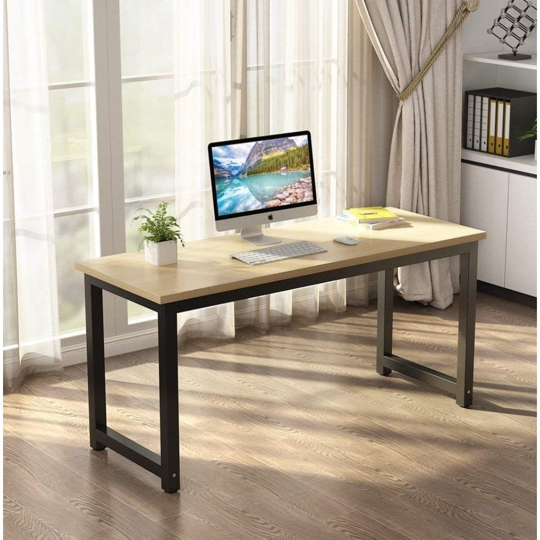 Tribesigns Computer Desk, Large Office Desk Computer Table Study Writing Desk for Home Office,