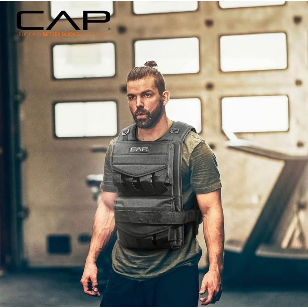 CAP Barbell Adjustable Weighted Vest | Various Sizes 70 lb