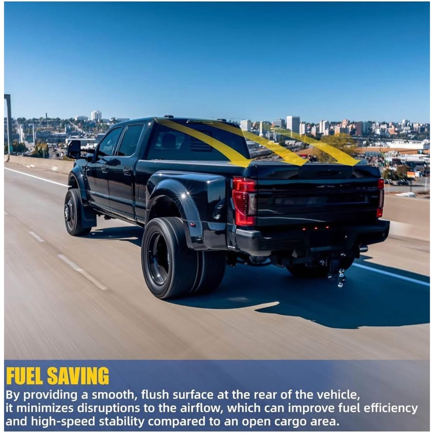 Hard Retractable Truck Bed Tonneau Cover Compatible with 2019-2025 Chevy Silverado&GMC Sierra 1500 w