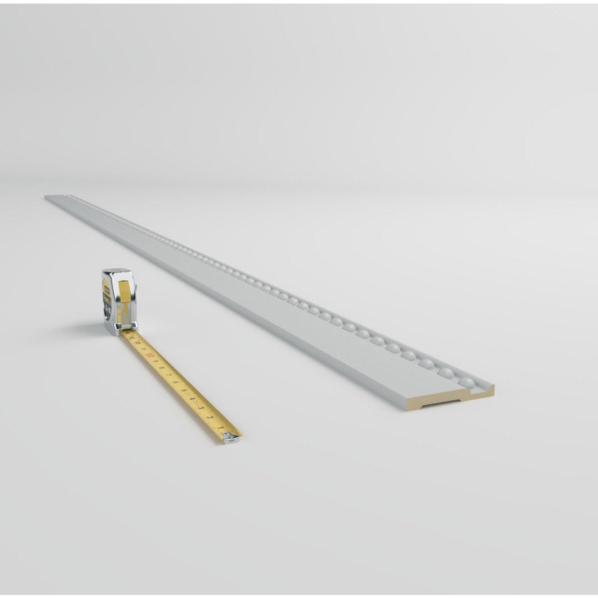 Ekena Millwork 3 7/8"H x 1/2"P x 94 1/2"L Ashford Baseboard Moulding