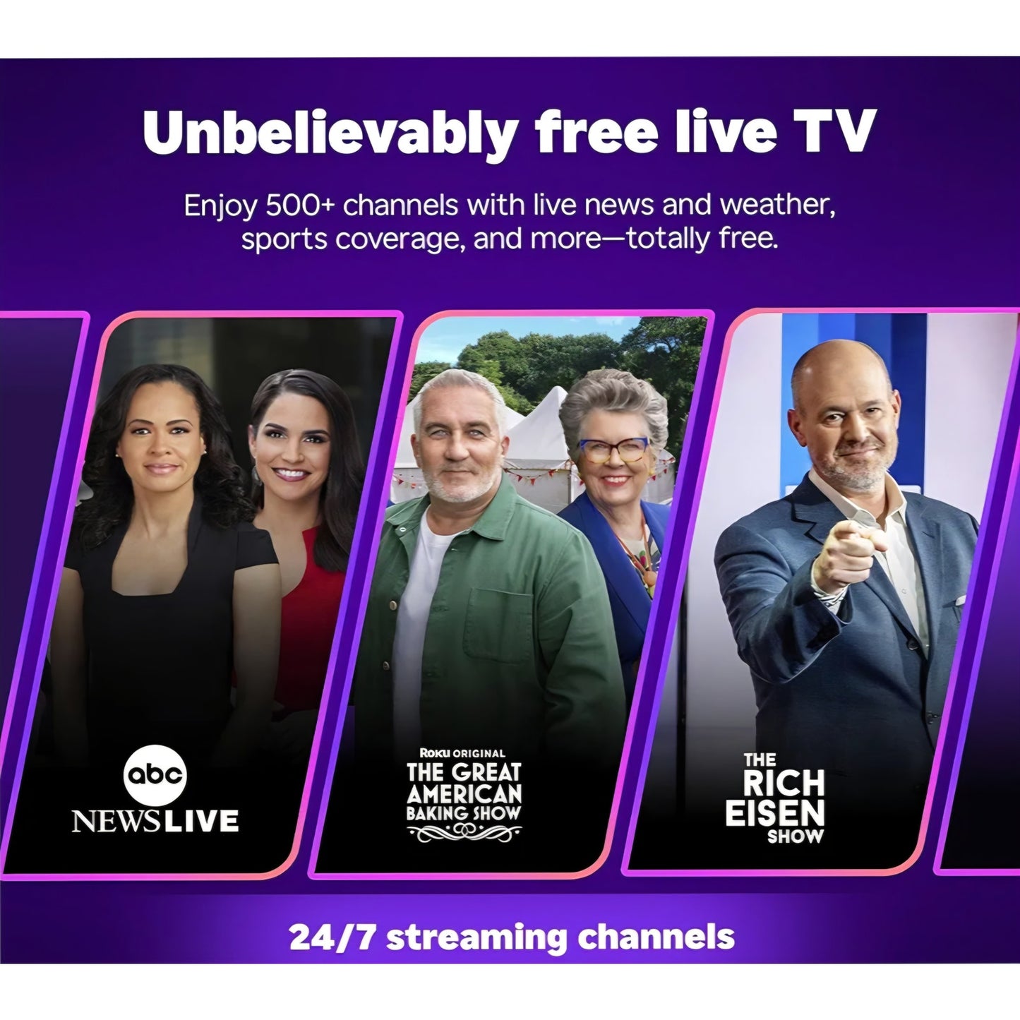 5 stars Roku Smart TV 2025 – 40-Inch Select Series, 1080p Full HD TV – RokuTV with Voice Remote