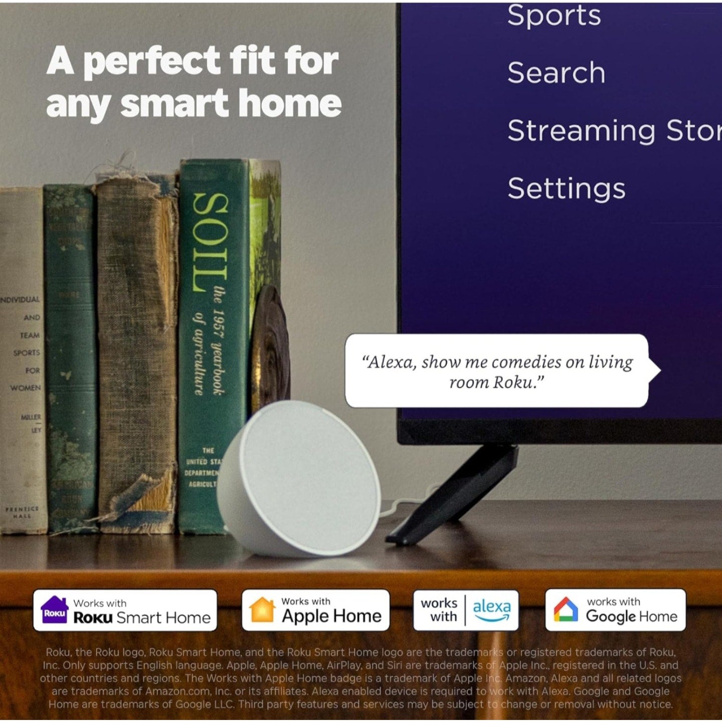 5 stars (779) Roku Smart TV 2025 – 55-Inch Select Series, 4K HDR TV – Roku TV with Enhanced Voice
