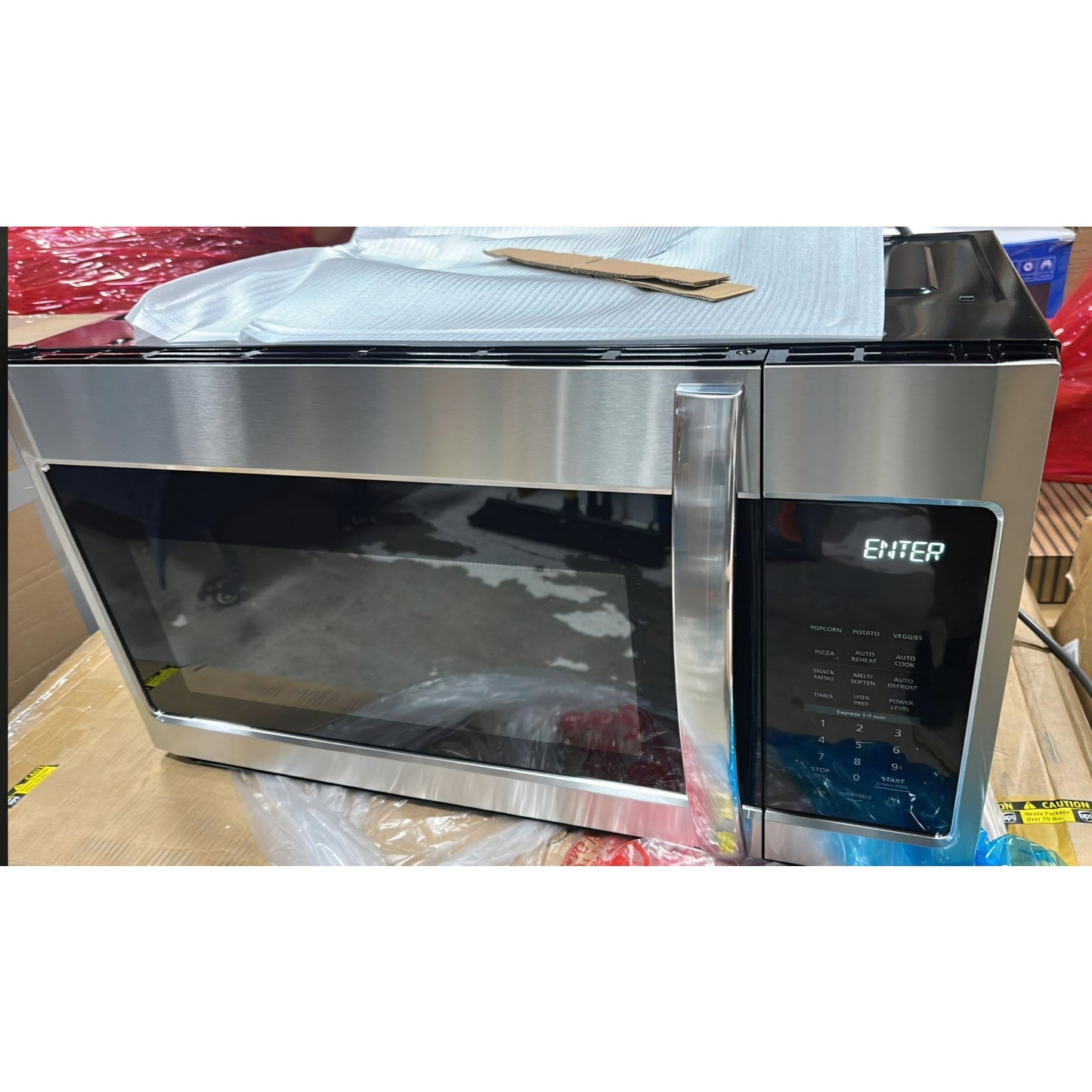 BLACK+DECKER Over The Range Microwave Oven with One Touch
