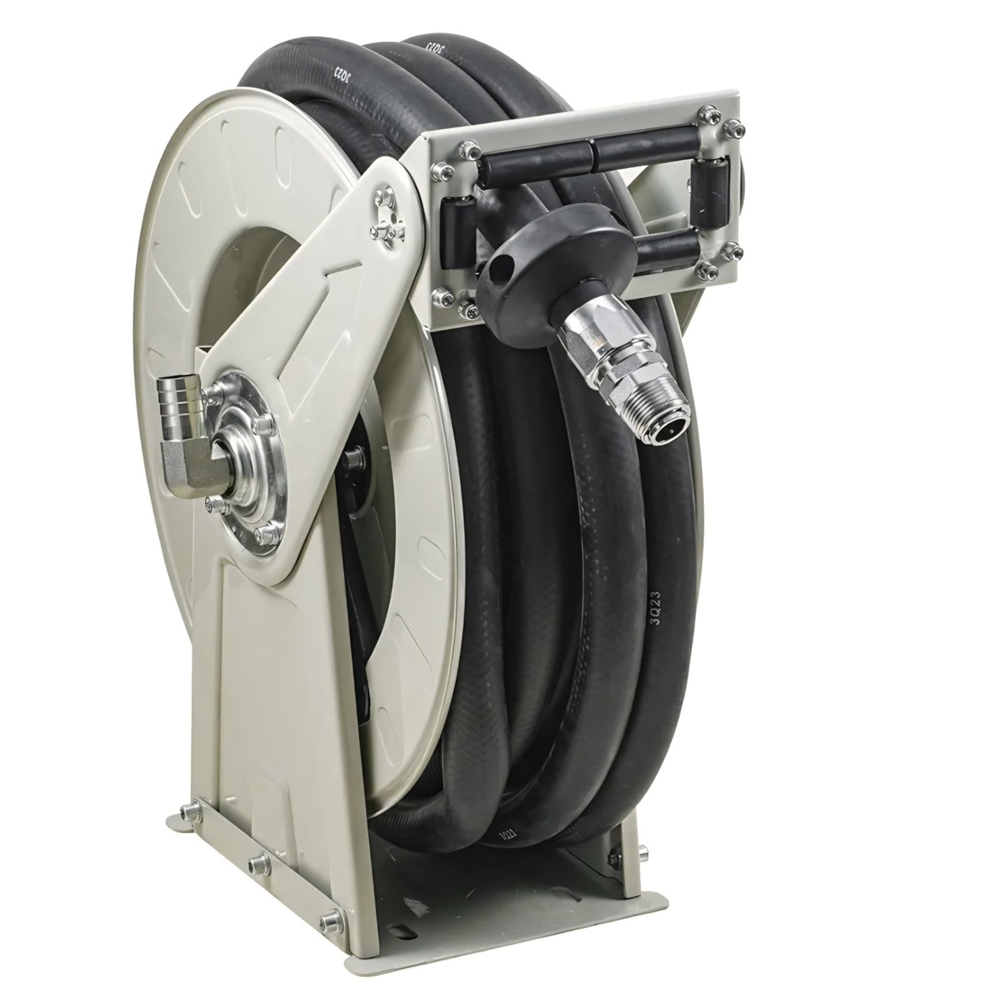 VEVOR Fuel Hose Reel, 3/4" x 66', Extra Long Retractable Diesel Hose Reel,Carbon Steel Construction