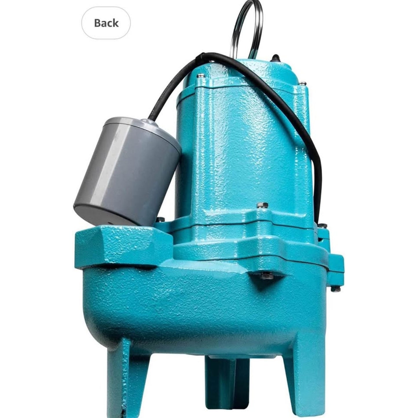 Little giant WCR-9SS 115 Volt, 4/10 HP, 4800 GPH Sewage/Effluent/Wastewater Collection and Removal S