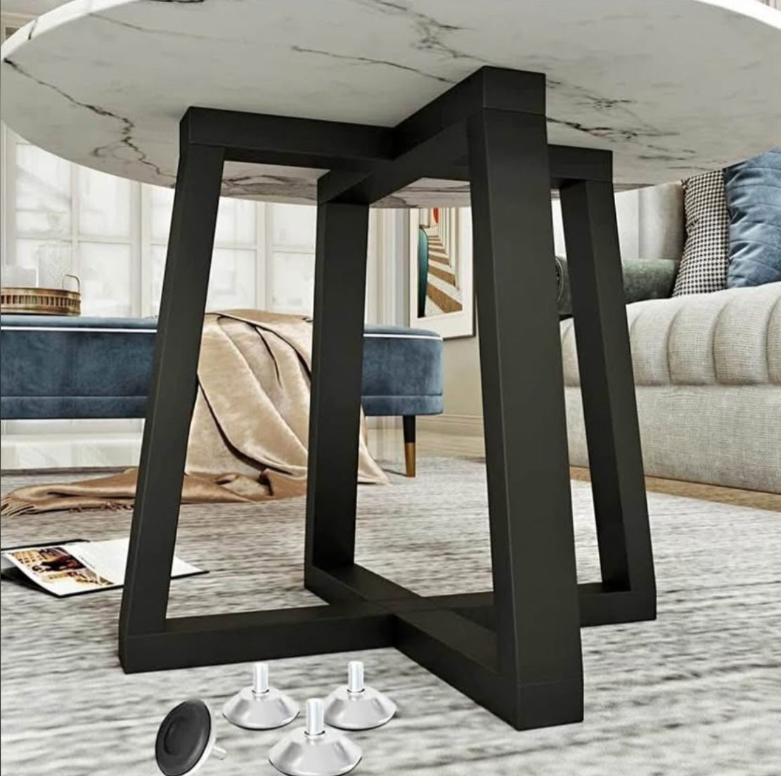 Metal Coffee Table Legs 18 Inch, Heavy Duty Bench Legs Metal Leg for End Table, Modern Desks, Night Stands