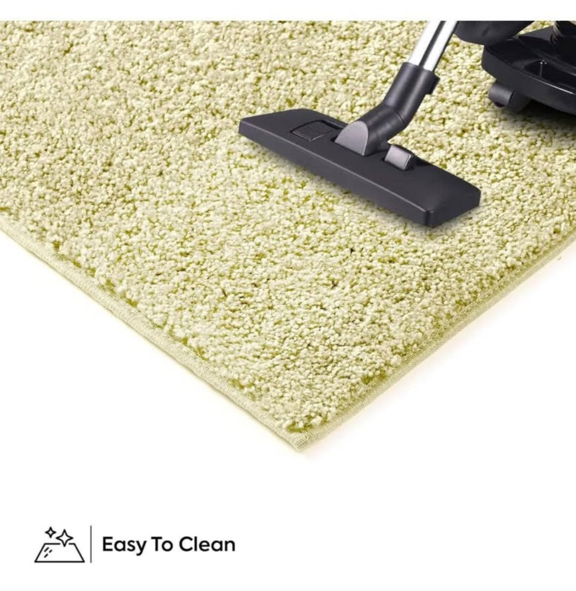 Ambiant Pet Friendly Solid Color Area Rugs Teal - 5' x 7' Oval, Indoor, Stain & Fade Resistant, Perfect for Living Room, Bedroom, Dining Room, Entryway, Doorway, Pet & Kids Friendly Rug, Wedding