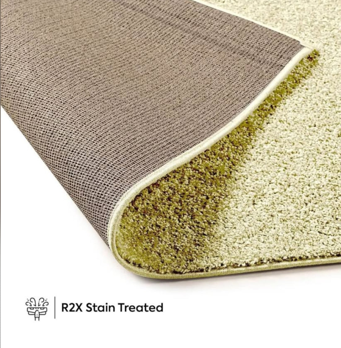 Ambiant Pet Friendly Solid Color Area Rugs Teal - 5' x 7' Oval, Indoor, Stain & Fade Resistant, Perfect for Living Room, Bedroom, Dining Room, Entryway, Doorway, Pet & Kids Friendly Rug, Wedding
