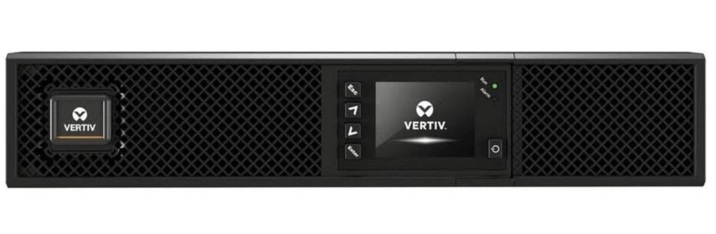 Vertiv Liebert GXT5 UPS - 2000VA/1800W 120V, Online Double Conversion, 2U Rack/Tower, Energy Star Certified, Lead Acid, Sine Wave, Battery Backup, 0.9 Power Factor, Colored LCD (GXT5-2000LVRT2UXL)