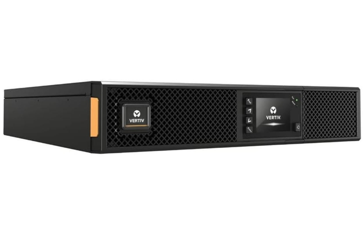 Vertiv Liebert GXT5 UPS - 2000VA/1800W 120V, Online Double Conversion, 2U Rack/Tower, Energy Star Certified, Lead Acid, Sine Wave, Battery Backup, 0.9 Power Factor, Colored LCD (GXT5-2000LVRT2UXL)