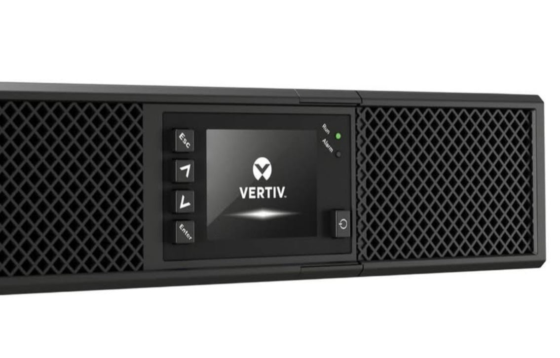 Vertiv Liebert GXT5 UPS - 2000VA/1800W 120V, Online Double Conversion, 2U Rack/Tower, Energy Star Certified, Lead Acid, Sine Wave, Battery Backup, 0.9 Power Factor, Colored LCD (GXT5-2000LVRT2UXL)