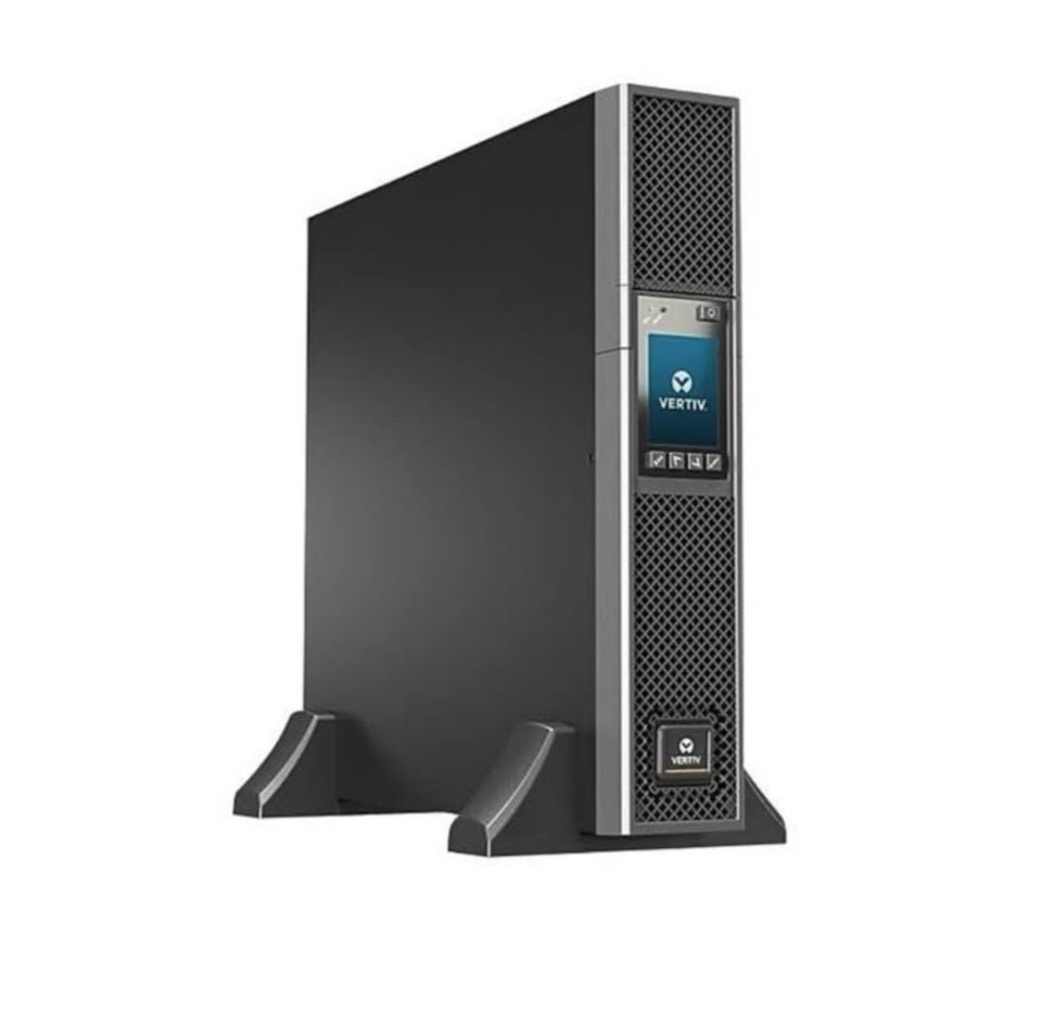 Vertiv Liebert GXT5 UPS - 2000VA/1800W 120V, Online Double Conversion, 2U Rack/Tower, Energy Star Certified, Lead Acid, Sine Wave, Battery Backup, 0.9 Power Factor, Colored LCD (GXT5-2000LVRT2UXL)
