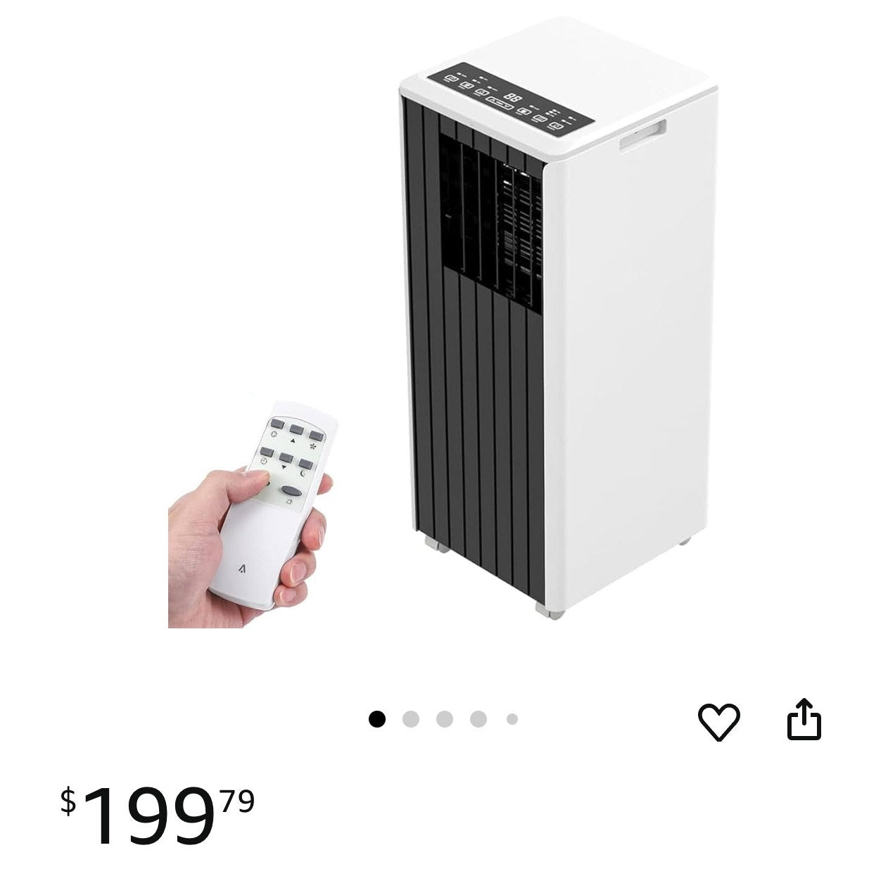 Gaomon 8000 BTU Portable Air Conditioner, 3-In-1 Cooling