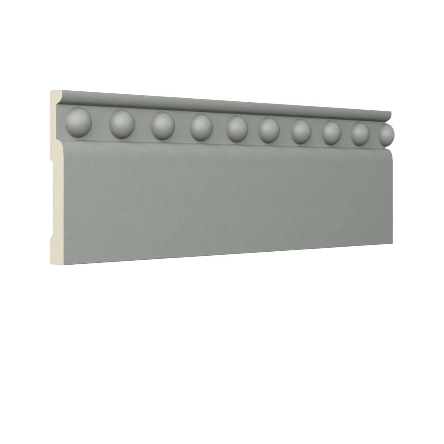 Ekena Millwork 3 7/8"H x 1/2"P x 94 1/2"L Ashford Baseboard Moulding