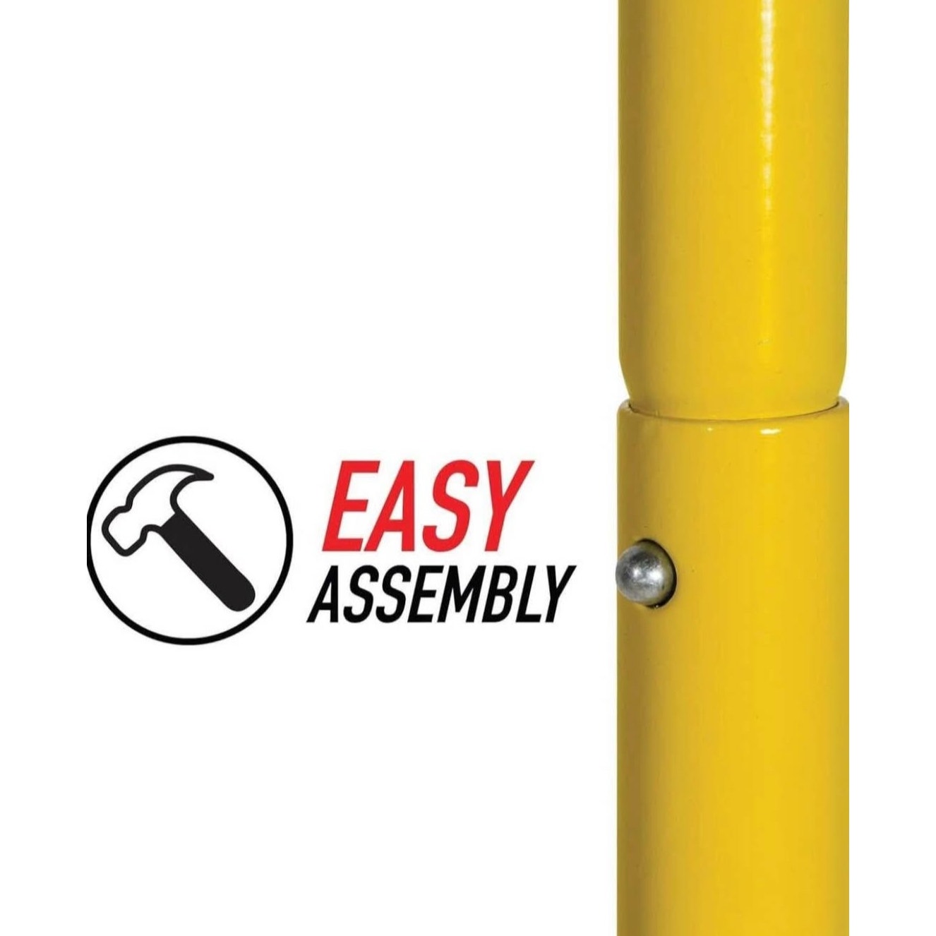 Franklin Sports Authentic Steel Football Goal Post 8.5' x 5.5'