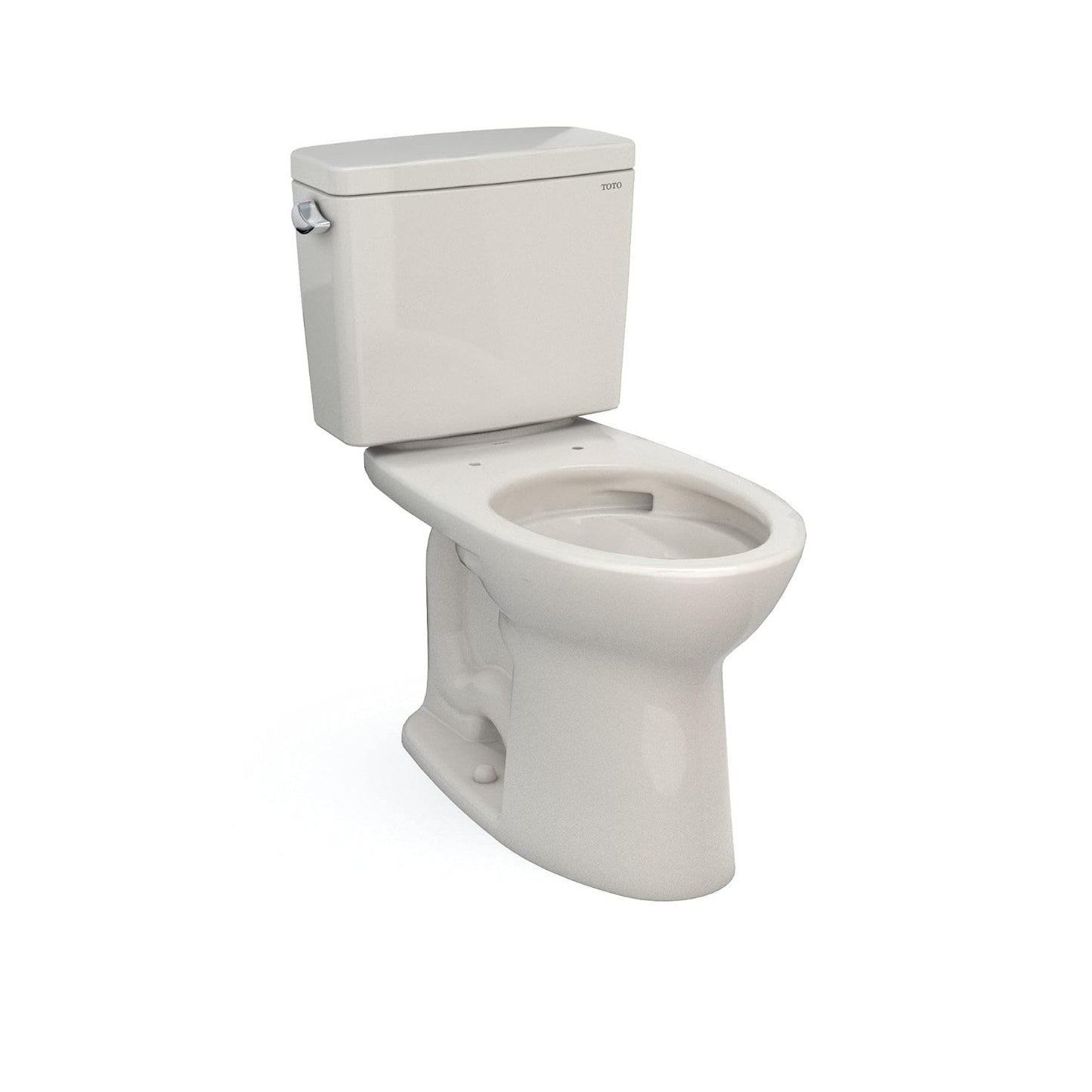 TOTO Drake Two-Piece Elongated 1.28 GPF Universal Height TORNADO FLUSH