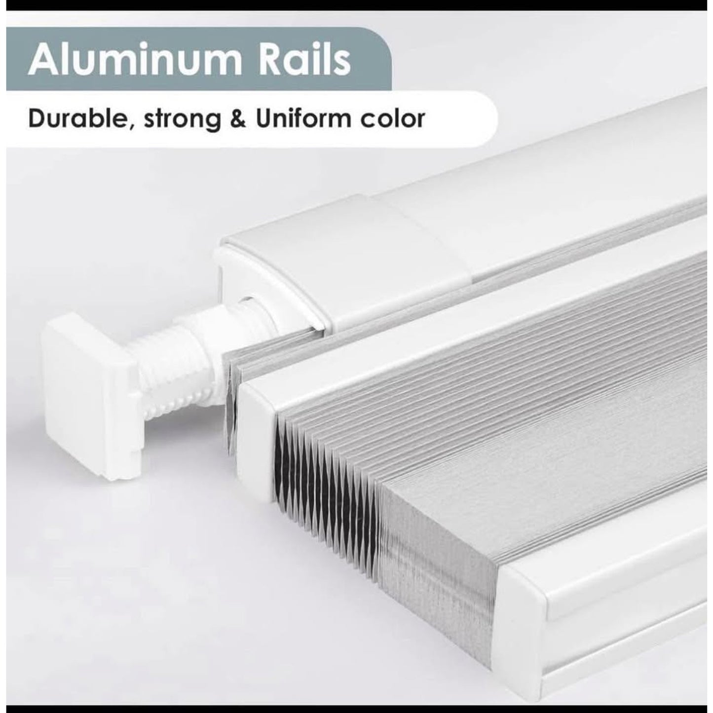 LazBlinds No Tools No Drill Cordless Cellular Shades, Top Down Bottom Up (TDBU) Honeycomb Shades for