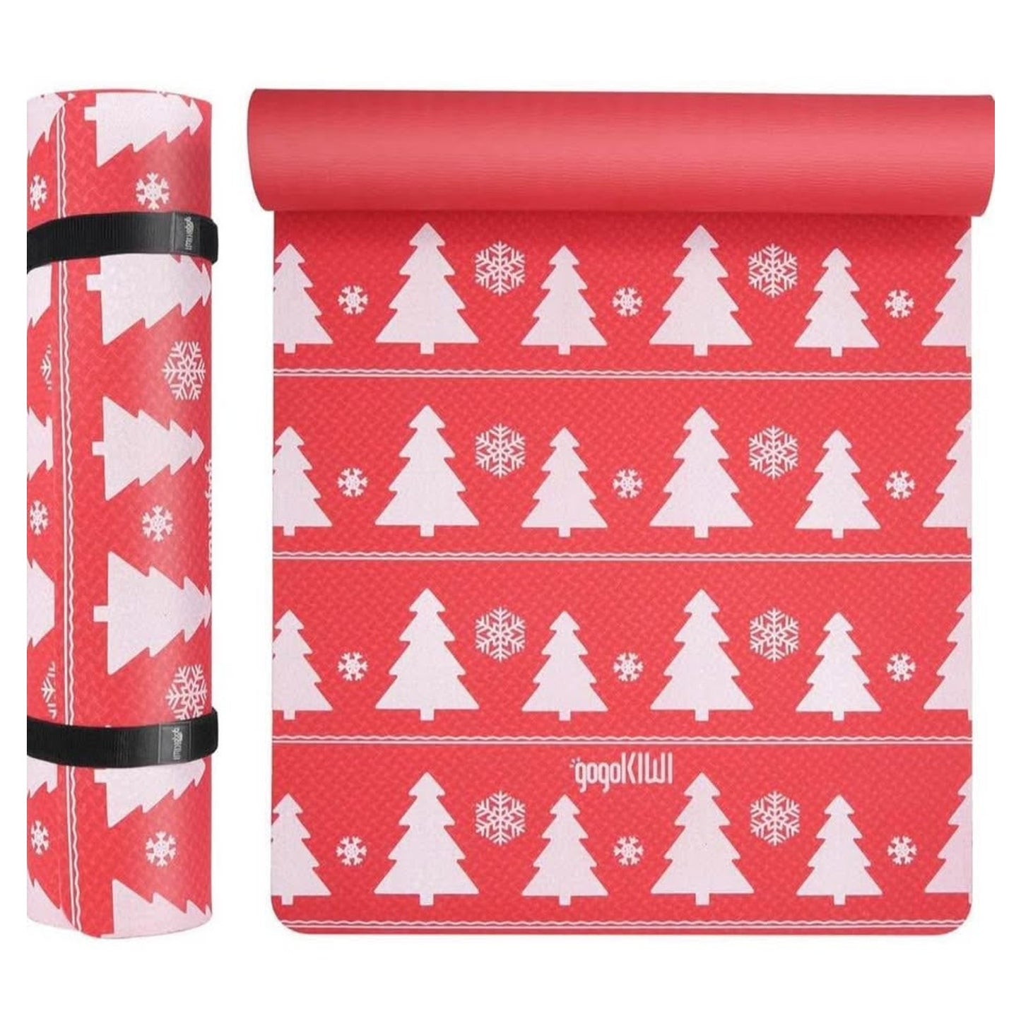 Thick Yoga Mat w/Carrying Strap (72“L x 30"W) for Men & Women - Non Slip Extra Wide and Long Fitness