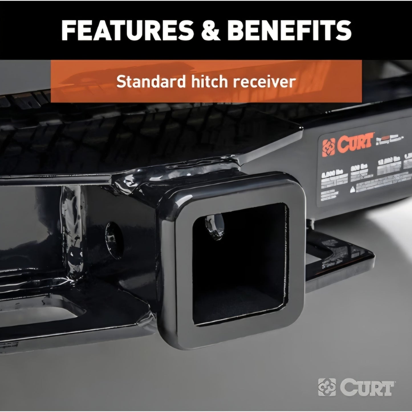 Class 4 Trailer Hitch, 2-Inch Receiver, Exhaust May Require Modification